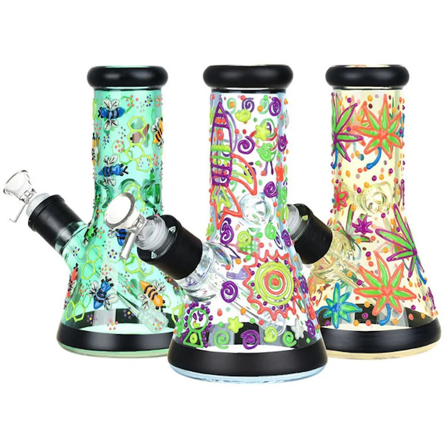 8" Beaker Bong - Image 4