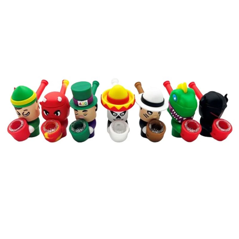 Character Silicone Pipes