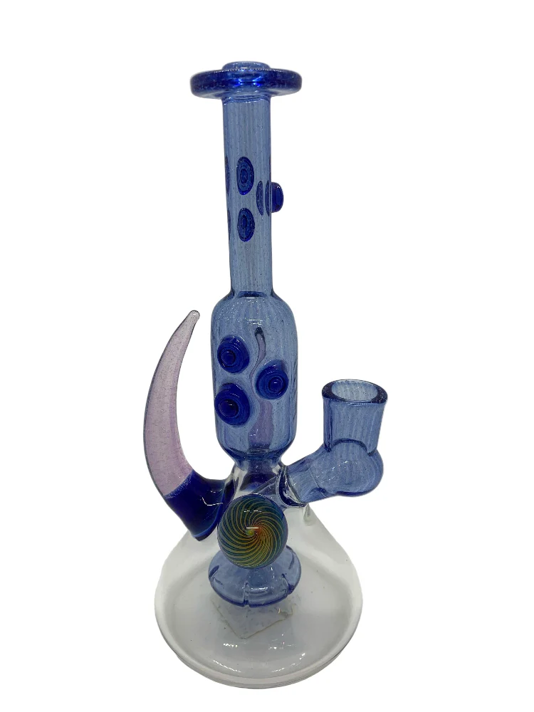 Darby Mini Blue Dichro Shower Head - Image 4