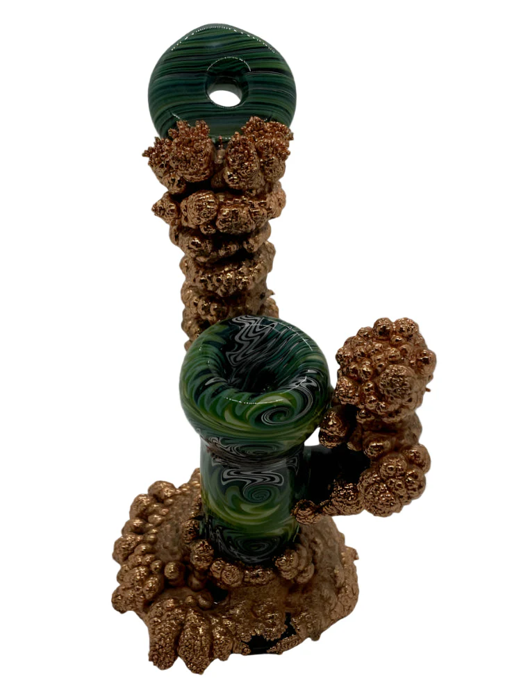 Dub Electroplated Glass Bubbler - Image 4