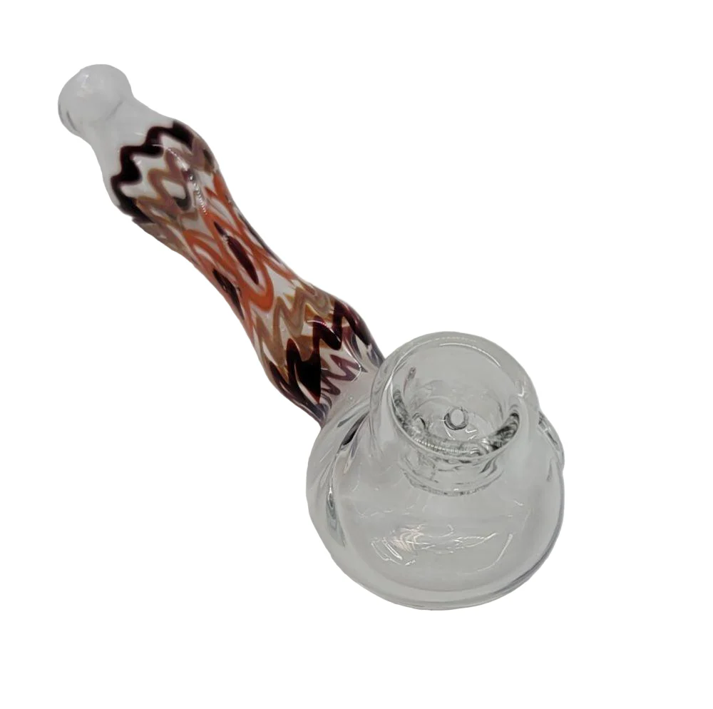 Glass Alchemy Pipe W/5 hole screen - Image 12