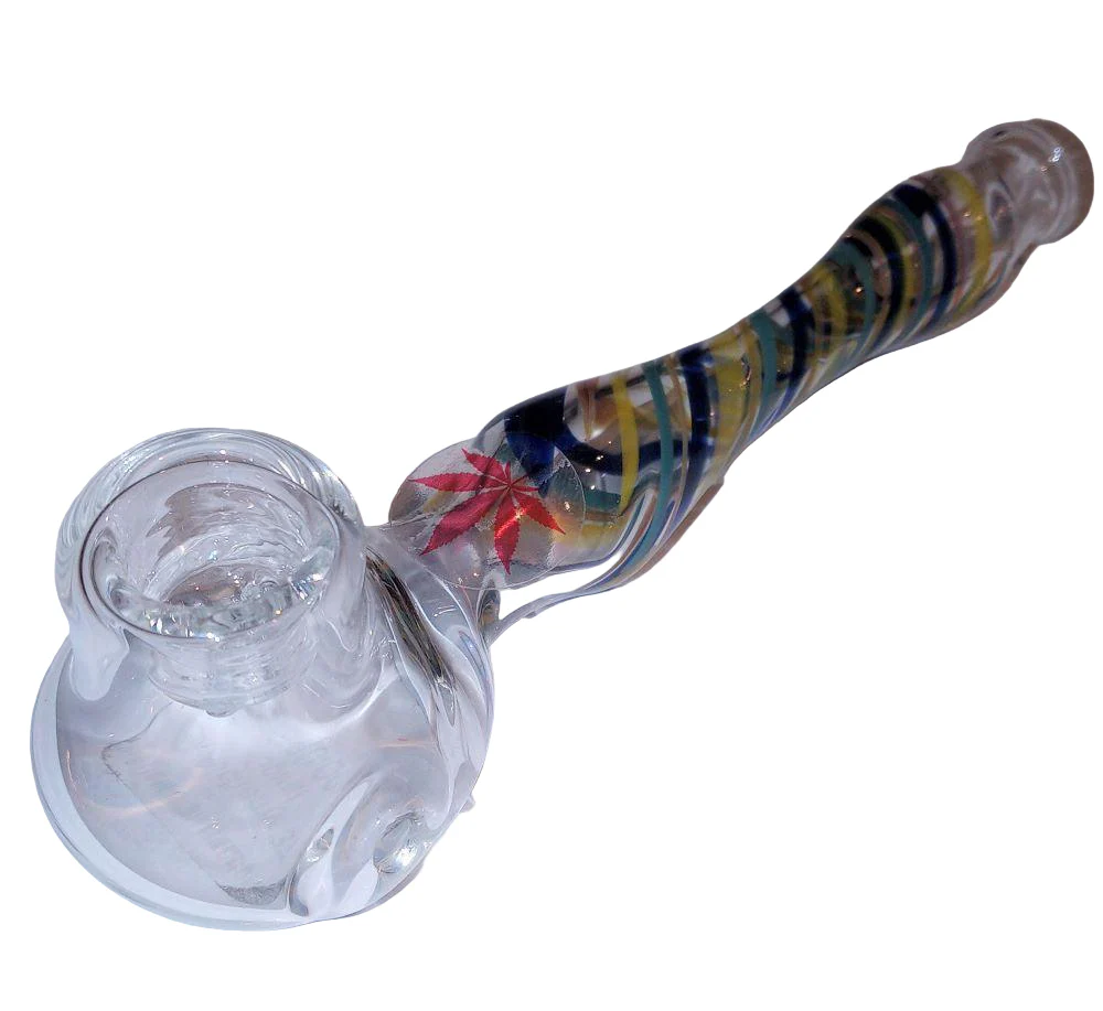 Glass Alchemy Pipe W/5 hole screen - Image 13