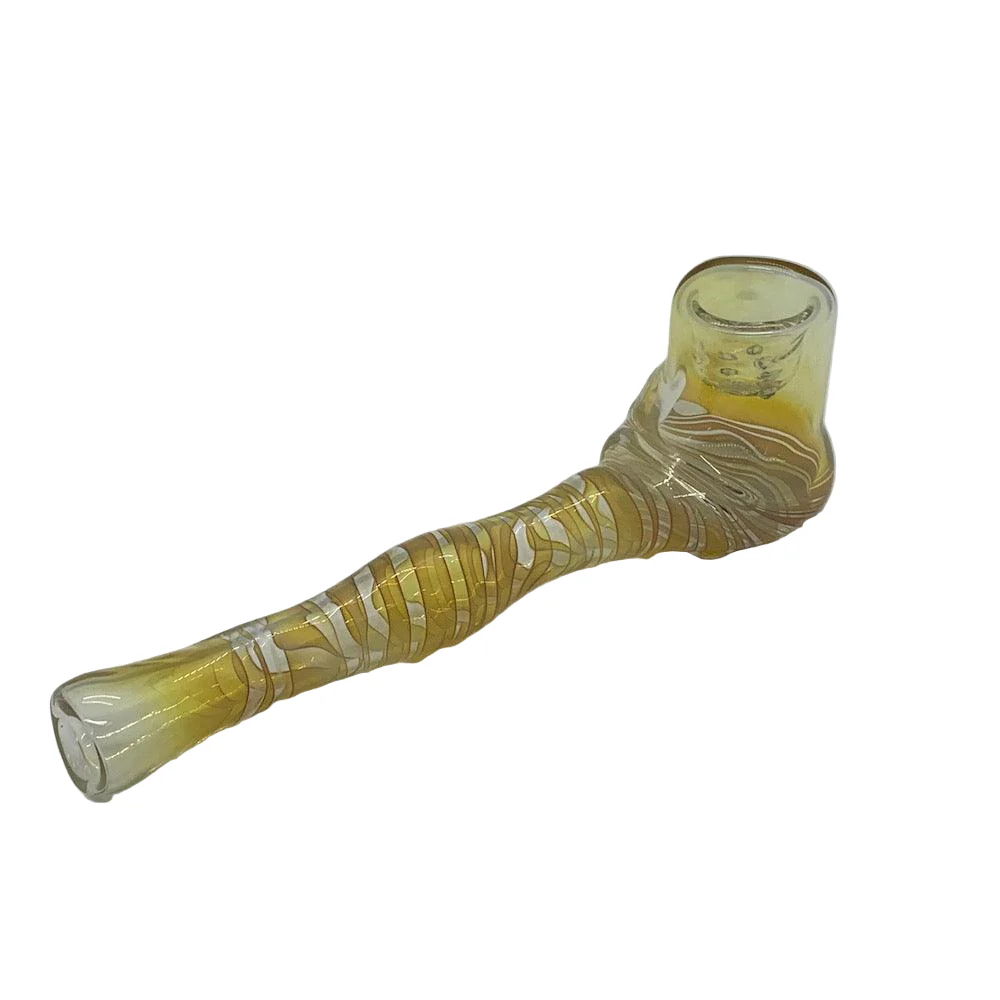 Glass Alchemy Pipe W/5 hole screen - Image 3