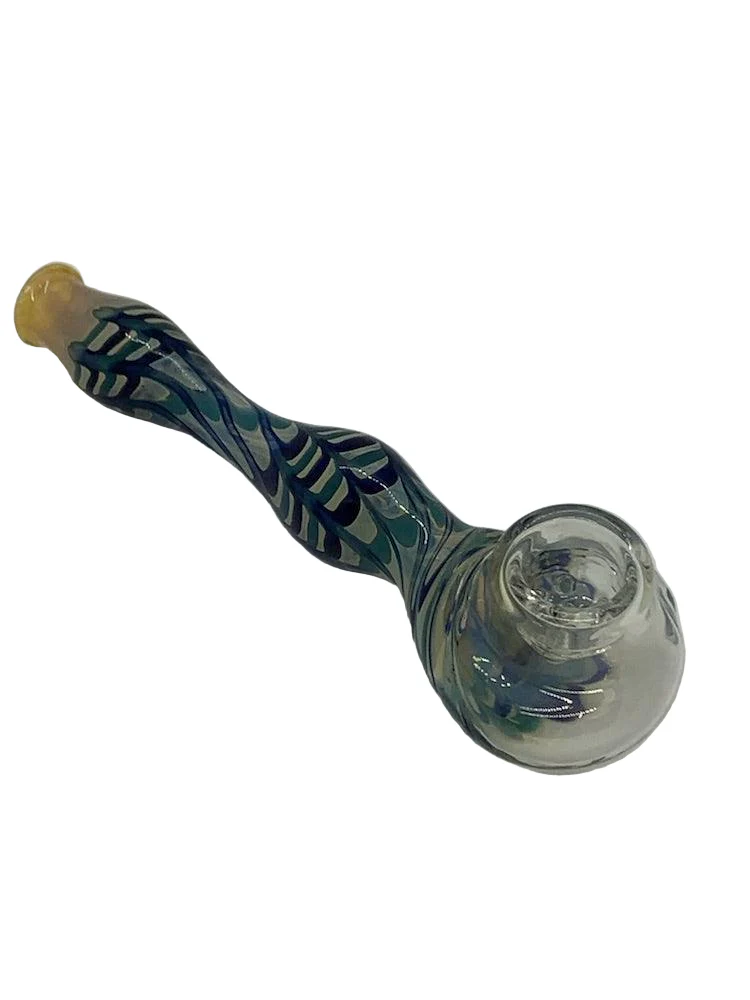 Glass Alchemy Pipe W/5 hole screen - Image 6
