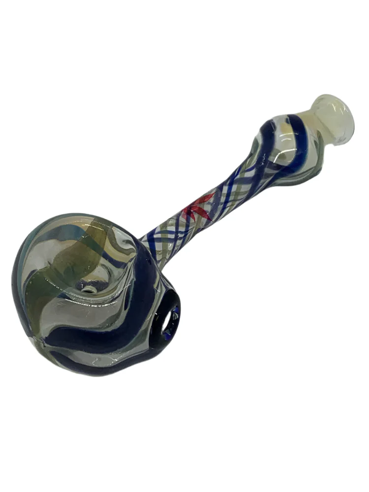 Glass Alchemy Pipe W/5 hole screen - Image 8