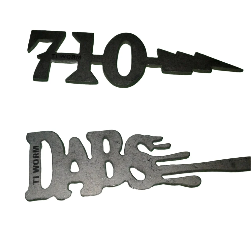 HB Fancy Titanium Dabber