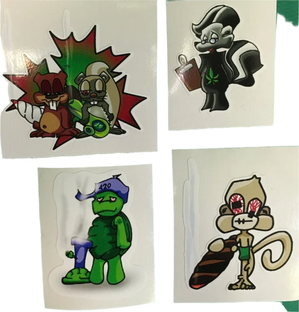 Shell Shock Character Stickers