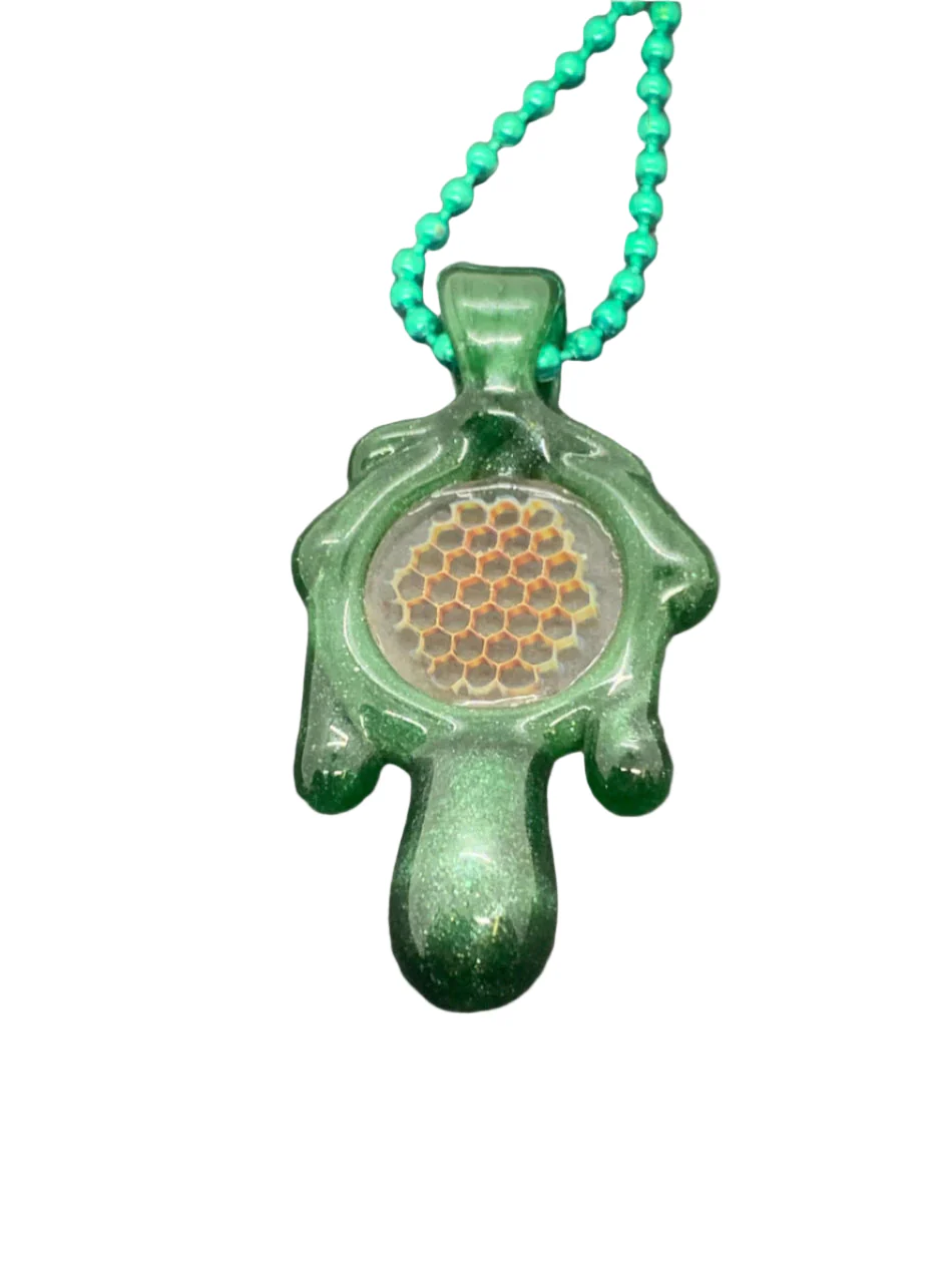 Honey Comb Pendant - Image 2