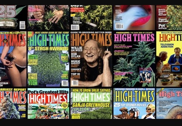 Vintage Framed HighTimes