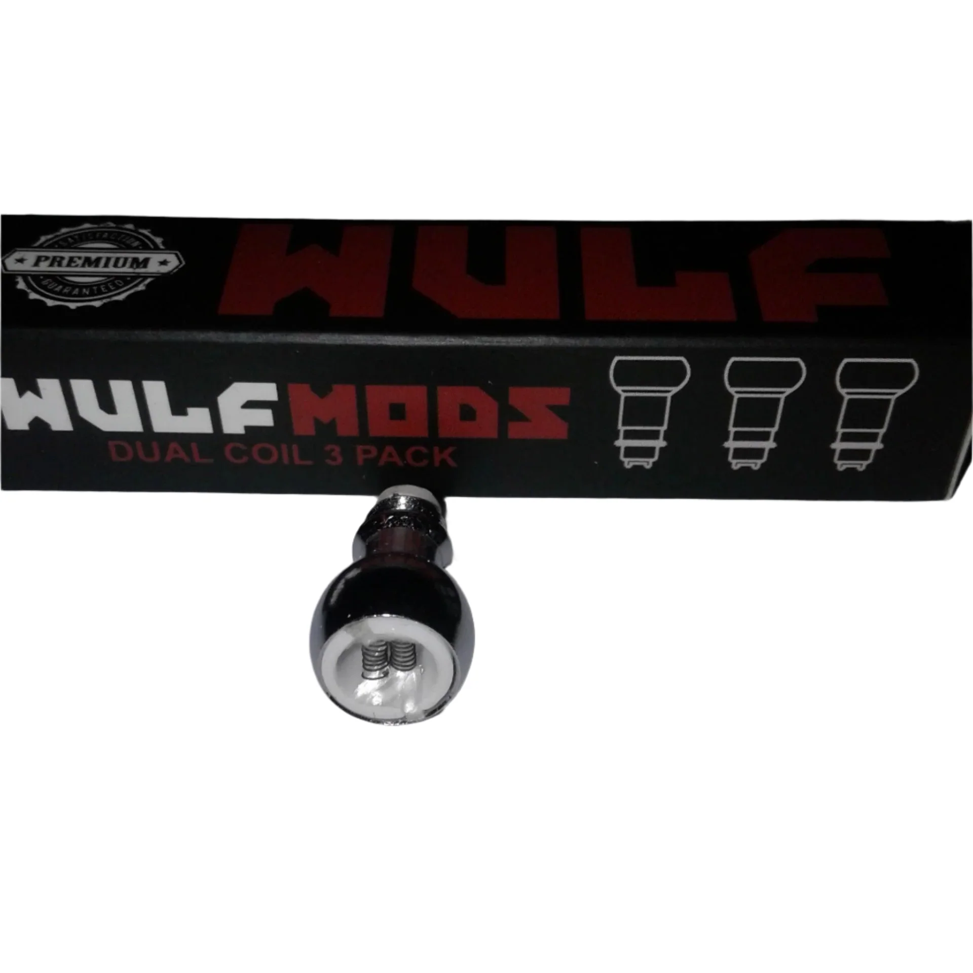 Wulfmod 3 Pk Dual Coil Atomizers